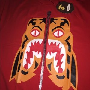 Red Bape Tiger tee